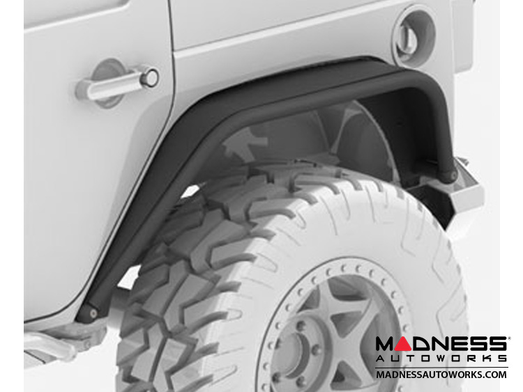 Jeep Wrangler JL Overland Tube Fenders - Rear 